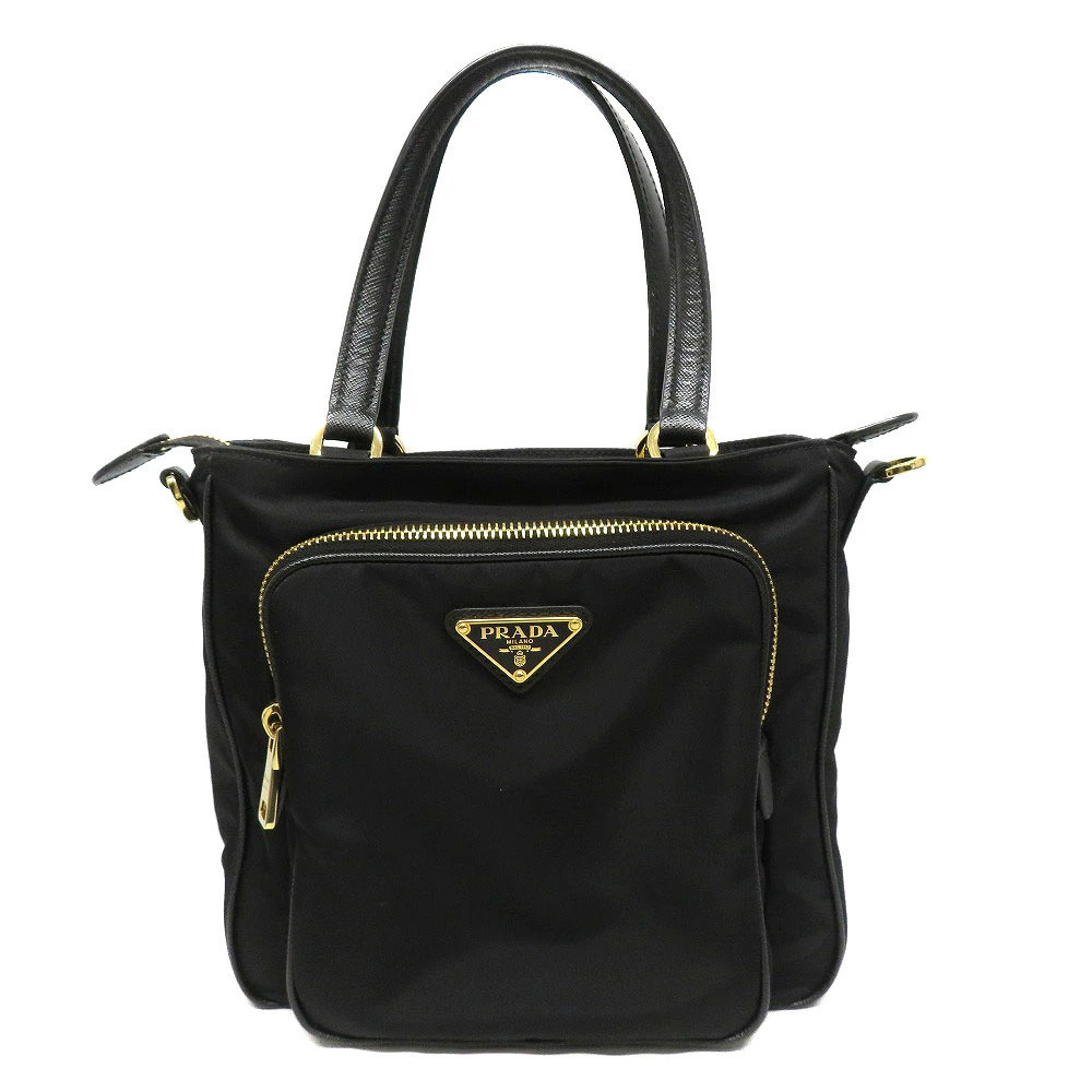 Prada bag black shoulder handbag